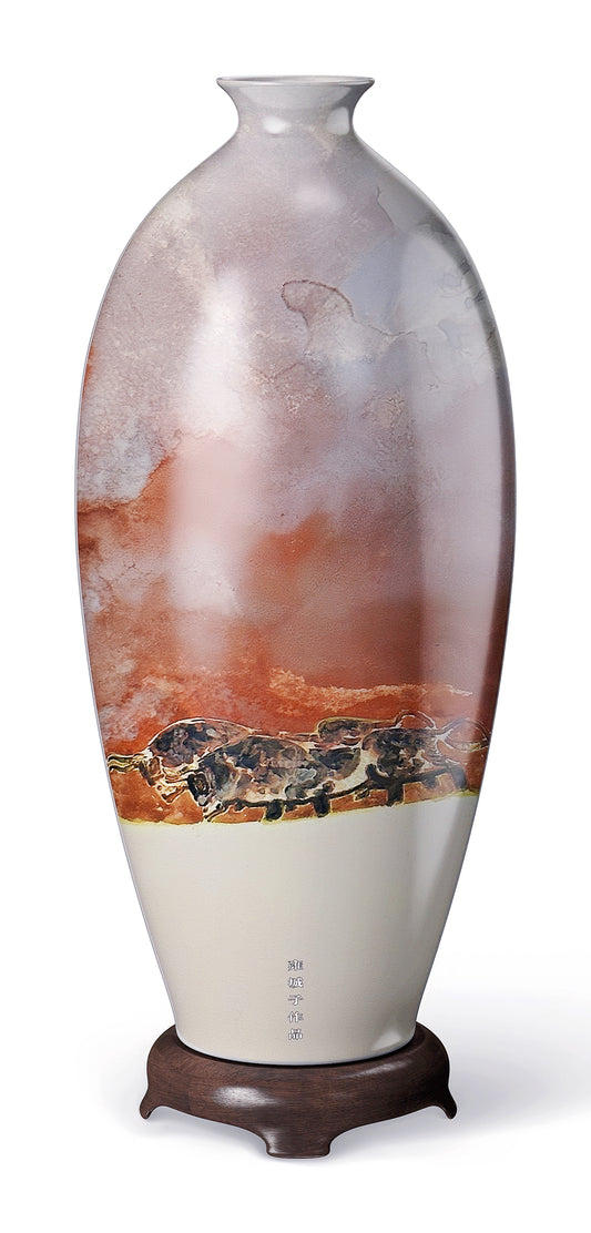 Porcelain bottle
